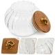 thumbnail image 5 of GOOHOCHY Frasco de vidrio para modelar calabazas, tapa hermética, transparente, para café en grano, 800 ml, 5 of 7