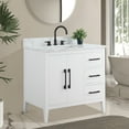 thumbnail image 2 of Vanity Art 36" Single Sink Bathroom Vanity Cabinet with Ceramic Countertop, 2 of 9