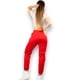 thumbnail image 3 of PANTS DE MUJER JOGGER ROJO PANTS DE TELA FELPA, 3 of 5