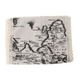 thumbnail image 2 of Creative Microwave Oven Dust Cover Pastoral Cotton Dustproof Microwave Towel 30X90CM (Map), 2 of 5