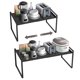 thumbnail image 1 of Organizador de Encimera,Soporte Extensible de Especias para Despensa,Organizador de cocina para Gabinete,Estante de almacenamiento Extensible Apilable para Cubiertos,Utensilios de Cocina,Especias, 1 of 6