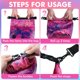 thumbnail image 3 of Dry Bag Waterproof 5L Roll Top Sack Keeps Gear Dry Lightweight Dry Sack with Waterproof Phone Case for Kayaking Boating Camping Swimming and Beach Adventures Red Camo, 3 of 5