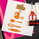thumbnail image 4 of Cuadros Decorativos Troqueles de corte de metal Juego de utensilios de cocina Molde DIY Scrapbook Embossing Tools (363) Sywqhk Nuevos Originales, 4 of 9