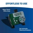 Orbit 2-Station Adjustable Lawn Gear Drive Sprinkler System Kit for