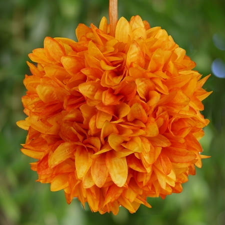 Wedding Ball - Efavormart 4 PCS Dahlia Silk Flower Balls for DIY Wedding Bouquets Centerpieces Arrangements Party Home Decorations Wholesale