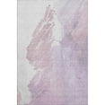 thumbnail image 2 of Addison Rugs Mayfield Premium Machine Washable Transitional Abstract Lavender Rectangle Rug, 3' x 5', 2 of 7