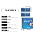 thumbnail image 4 of Lens Wipes For Eyeglasses Pre Moistened Lens Cleaning Wipes 12 Lens Wipes Individually Wrapped Sracth Streak Glasses Wipes Lens Cleaner For Sunglass & Camera Lens 2ml, 4 of 8