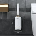 thumbnail image 5 of Lefree Silicone Toilet Bowl Brush Caddy Holder Bathroom Cleaning Set 2 Pack, 5 of 7