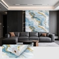 thumbnail image 4 of 15.7"x118" Self-Adhesive Marble Effect Tile Wall Sticker Background,Vinyl Furniture Film ,Waterproof Marble Look Wallpaper for Kitchen,Bathroom,Living Room, 4 of 7