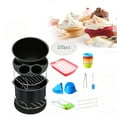 thumbnail image 3 of Juego de accesorios para freidora de aire 13x Tazas para pasteles con bandeja para pasteles antiadherente Rejilla para vapor de una sola capa Disfrute , 7 pulgadas 7in Sunnimix Reemplazo de la freidora de aire, 3 of 8