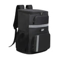 thumbnail image 2 of Mochila térmica de gran capacidad para picnic con bolsas de hielo, bolsa térmica de aluminio grueso para almuerzo, ideal para salidas familiares y viajes a la playa. Aestivo | Caqui | AESTIVO, 2 of 6
