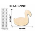 thumbnail image 2 of Unfinished Wood Flamingo Silhouette - Craft- up to 46" DIY 20" / 1/2", 2 of 3