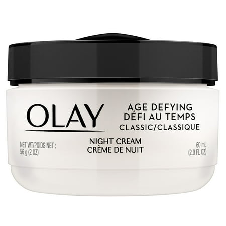 Olay Age Defying Classic Night Cream, Face Moisturizer, 2