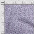 thumbnail image 2 of oneOone Cotton Cambric Bluish Violet Fabric Christmas Sewing Material Print Fabric By The Yard 42 Inch Wide, 2 of 5