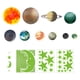 thumbnail image 1 of Cateissary Luminous Star Moon Planet Pegatinas de pared decorativas Dormitorio Sala de estar Habitación de los niños Muebles para el hogar Decoración del hogar Cateissary HA022109-00, 1 of 1