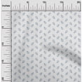 thumbnail image 2 of oneOone Viscose Chiffon White Fabric Fruits Craft Projects Decor Fabric Printed By The Yard 42 Inch Wide, 2 of 4