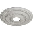thumbnail image 3 of Ekena Millwork 15 3/4"OD x 3 1/4"ID x 1"P Galway Ceiling Medallion (Fits Canopies up to 3 1/4"), Hand-Painted Ultra Pure White, 3 of 6