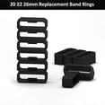 thumbnail image 2 of Adjustable Ring Loop Buckle for Fitness Tracker Bands - Replacement Clasp for Garmin-Compatible Devices, 2 of 5