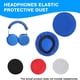 thumbnail image 2 of Wartleves Funda protectora para auriculares, universal, reutilizable y lavable, a prueba de polvo ]& .α, 2 of 6