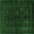 thumbnail image 1 of Ahgly Company Indoor Square Persian Emerald Green Traditional Area Rugs, 7' Square, 1 of 4