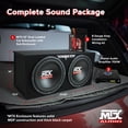 thumbnail image 6 of MTX 12" Subwoofers Enclosure, Planet Audio Amplifier, Soundstorm Wire Kits, 6 of 12