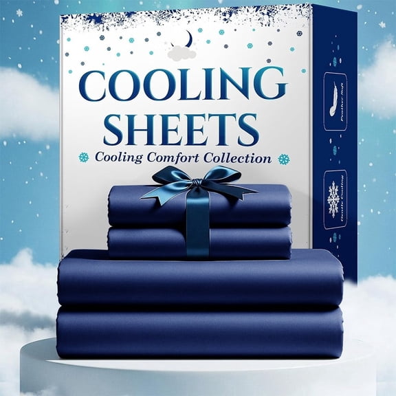 Bamboo Cooling Bedding Sheet Set - Sheets and pillowcases Extra Deep Pocket Breathable And Cooling - Hotel Luxury Cooling for Hot Sleepers