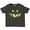 Vintage Smoke, variant on Inktastic Viciously Grinning Pumpkin Face in Lime Green Glow Boys or Girls Toddler T-Shirt