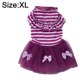 thumbnail image 2 of Falda a rayas para perro, falda de princesa para mascotas, falda fina de hilo para mascotas, falda bonita y cómoda para mascotas 1426, 2 of 6