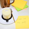 thumbnail image 2 of 100 Sheets/pack Colorful Sticky Notes Stickers Index Memo Pad Self-Stick Pads for Home Office Notebook Student Office Stationery FJH, 2 of 7