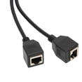 thumbnail image 4 of Cable divisor Ethernet Adaptador de red RJ45 Cat5 RJ45 1 macho a 2 hembra Adaptador de cable de Internet para enrutador de computadora caja de red módem de fibra óptica, 4 of 9