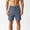 Gray, variant on Afuyipoi Men's Quick-Dry Athletic Training Shorts with Zipper Pockets, 4-Way Stretch Performance Gym Shorts, Elastic Waist Activewear Shorts, Sizes M-5XL Black Size L