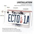 thumbnail image 4 of Coolnut Wild Wolf License Plate Frames - Universal Aluminum License Plate Covers with Screws, 2 Pack Holder Car Accessories for Front and Rear Plates Home Decor, 4 of 6