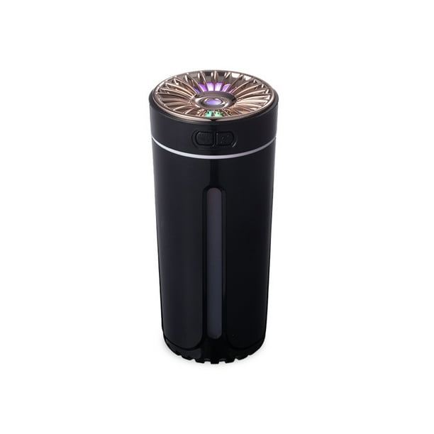 Injueey Humidificador de aire con apagado automático, difusor de escritorio ajustable recargable por USB, equipo portátil para hacer niebla en el hogar Accesorios para electrodomésticos Negro Injueey HA059194-02B