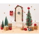 thumbnail image 2 of Casa de muñecas Mini puerta de patio Juego de Navidad Simulación Puerta de cúpula de madera que se puede abrir Bolsillo envolvente en miniatura Utensilios de cocina, 2 of 5