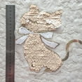 thumbnail image 4 of Billuyoard Patrón de dibujos animados DIY lentejuelas ropa parches suéter apliques artesanía disfraz Accesorios Tela de costura y artesanía, 4 of 6