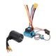 thumbnail image 2 of Motor sin escobillas 3650 2300KV con controlador electrónico de velocidad ESC sin escobillas 120A para coche RC 1/8 1/10, 2 of 10