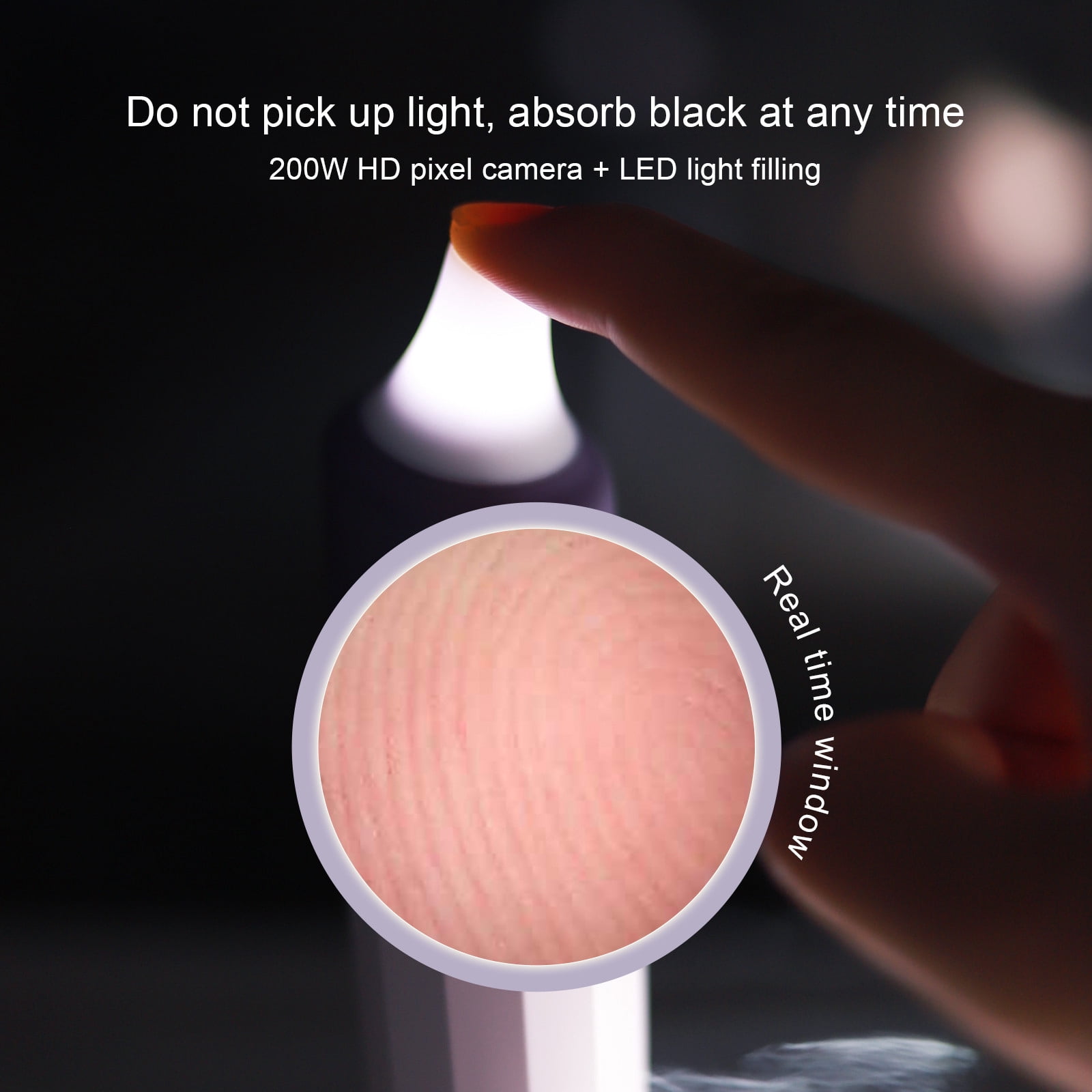 Hesxuno School Supplies Smart Electronics Blackhead Remover With Camera WiFi HD Camera With Facial Pore Extractor WiFi Visible Facial Pore Cleaner