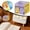 Purple, variant on olkpmnmk 1Pc Sticky Notes, Glittery Full Adhesive Sticker Notes with Cute Box, Cartoon Pull-out Pearlescent Sticky Notes, Portable Pull Design Sticky Notes for Office Classroom Essentials