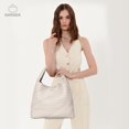 thumbnail image 2 of Bolso de hombro GASSDA de piel vegana tejida para mujer, 2 of 7