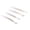Violet Gradient, variant on YAHHU 4pcs Eyelash Tweezers Set Stainless Steel False Eyelash Extension Multifunctional Applicator Tools Kit Pink Gradient Home Salon Use (7.09 inches / 18 cm)