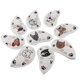 thumbnail image 1 of Funda para palo de golf JAAS 9PCS Cuero PU Impermeable Blanco, 1 of 5