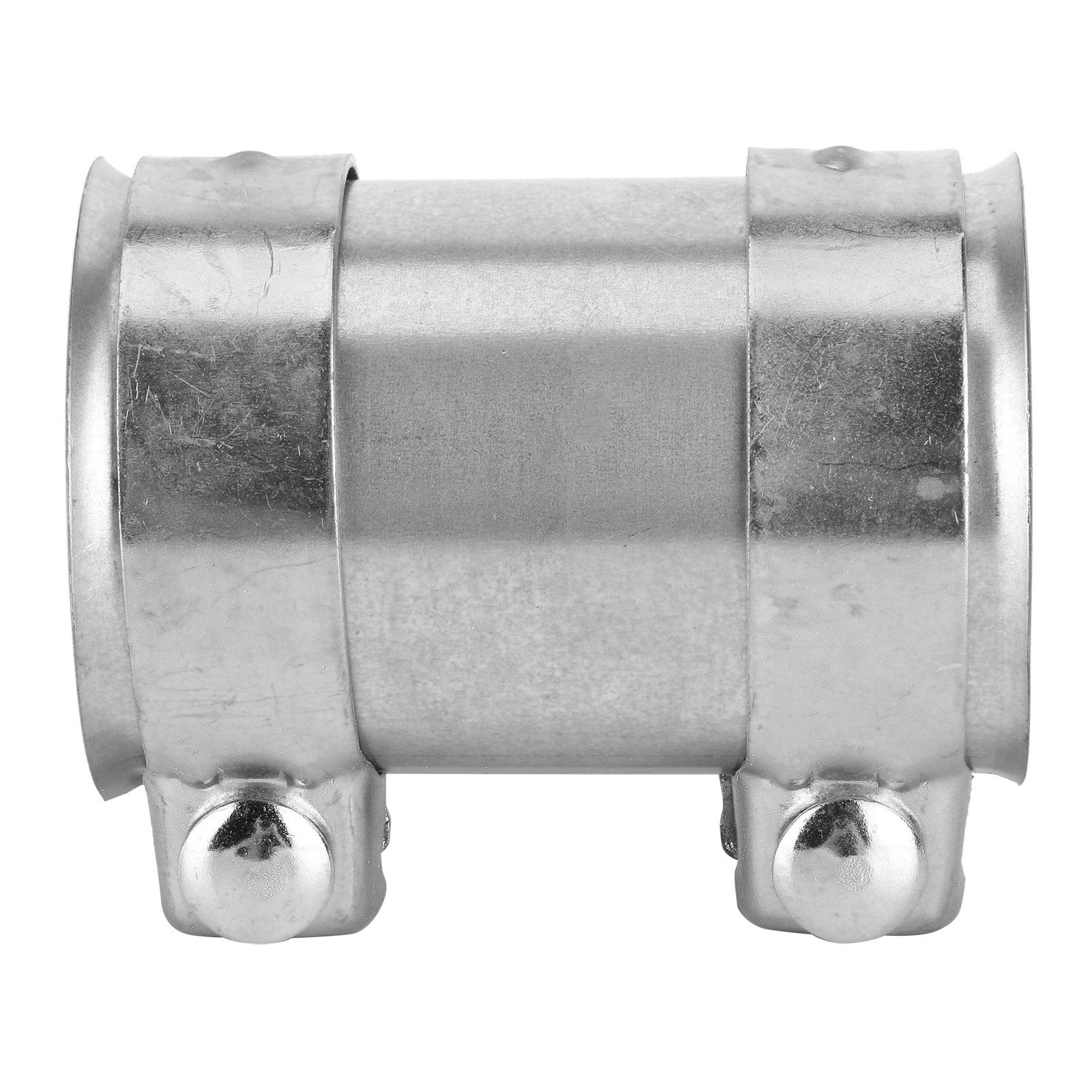 LYUMO 3in 76mm Exhaust Pipe Connector Double Clamp Joiner Stainless