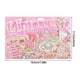 thumbnail image 3 of 3D Scene Sticker Cartoon Scenery Sticker Miniature Simulated Cabin Scene Sticker for Scrapbooking Journal Planner Album pinkk, 3 of 4