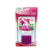 Unicorn Cndle Set Pf21085, 24 Count