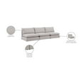 thumbnail image 2 of Meridian Furniture Mackenzie Beige Durable Linen Textured Modular Sofa, 2 of 7