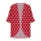 thumbnail image 4 of Mujeres de Manga Larga Tops Casual Impreso Suelto Cubrir Blusa de Cardigan Primavera Verano, 4 of 6