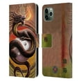 thumbnail image 1 of Head Case Designs Officially Licensed Anne Stokes Dragons Yin Yang Protector Leather Book Wallet Case Cover Compatible with Apple iPhone 11 Pro Max, 1 of 6