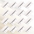 thumbnail image 3 of 32pcs 3 Inch Door Hinge Stainless Steel Flap Hinge Counter Back Flap Backflap Hinge Drawer Butt Hinge (Silver), 3 of 8