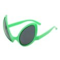 thumbnail image 1 of Alien adulto disfraces gafas Alien gafas de sol Cosplay disfraz M verde Lente gris Colcomx Lentes extraterrestres divertidos, 1 of 7