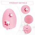 thumbnail image 3 of Unique Bargains Makeup Sponge Case Cosmetic Egg Holder Makeup Sponge Storage Sponge Egg Case Beauty Egg Holder Pink, 3 of 7